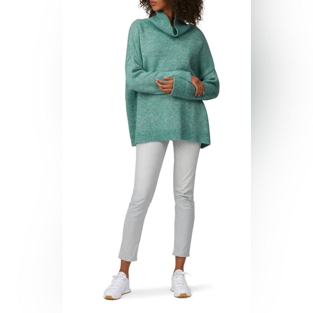 Elk Light Blue Meldal Roll Knit Sweater Size S/M $313
